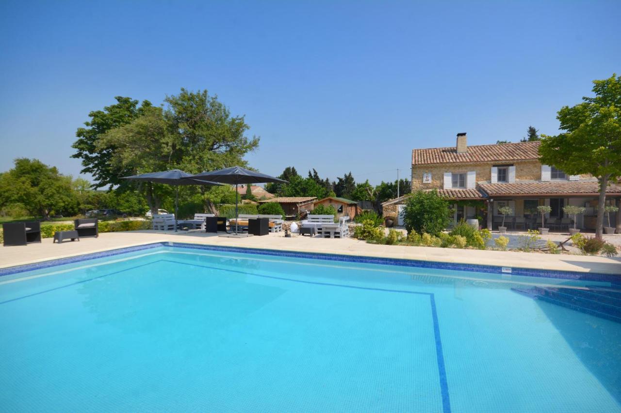 Chambres D Hotes Le Mas Julien Piscine Chauffee Adult Only Orange (Vaucluse) Exterior foto